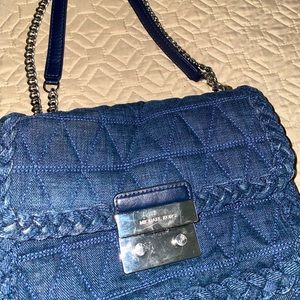 Denim micheal kors bag